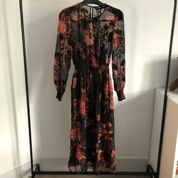 BNWT Zara midi dress - Picture 1 of 3